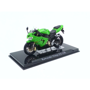 Motocykl Kawasaki Ninja ZX-10R - skala 1:24 - Atlas